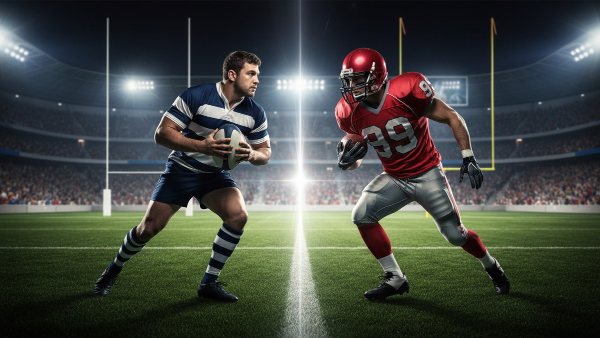 Rugby vs Football américain : guide des principales différences